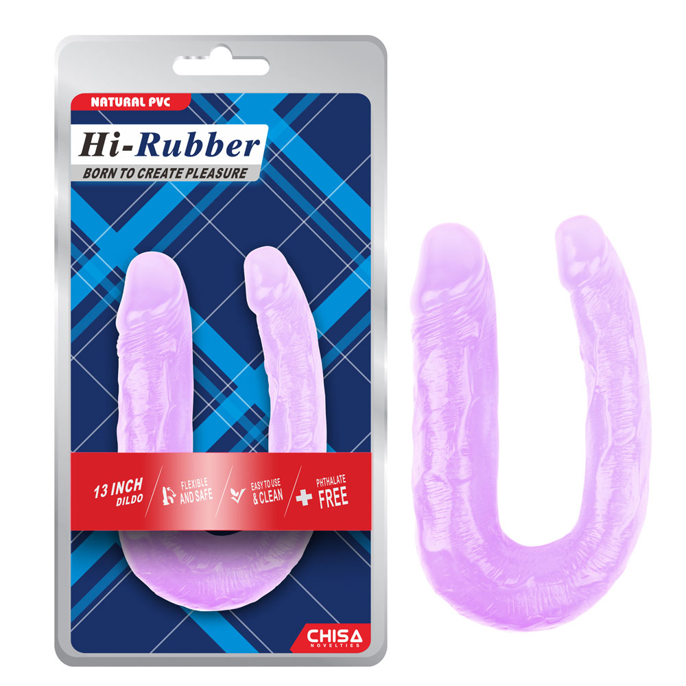 13 colių dildo-violetinė